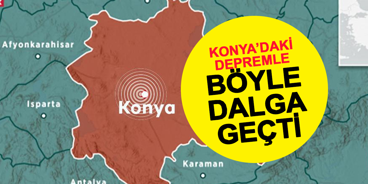 Deprem sonrası Konya’ya çirkin gönderme: “Az içsinler”