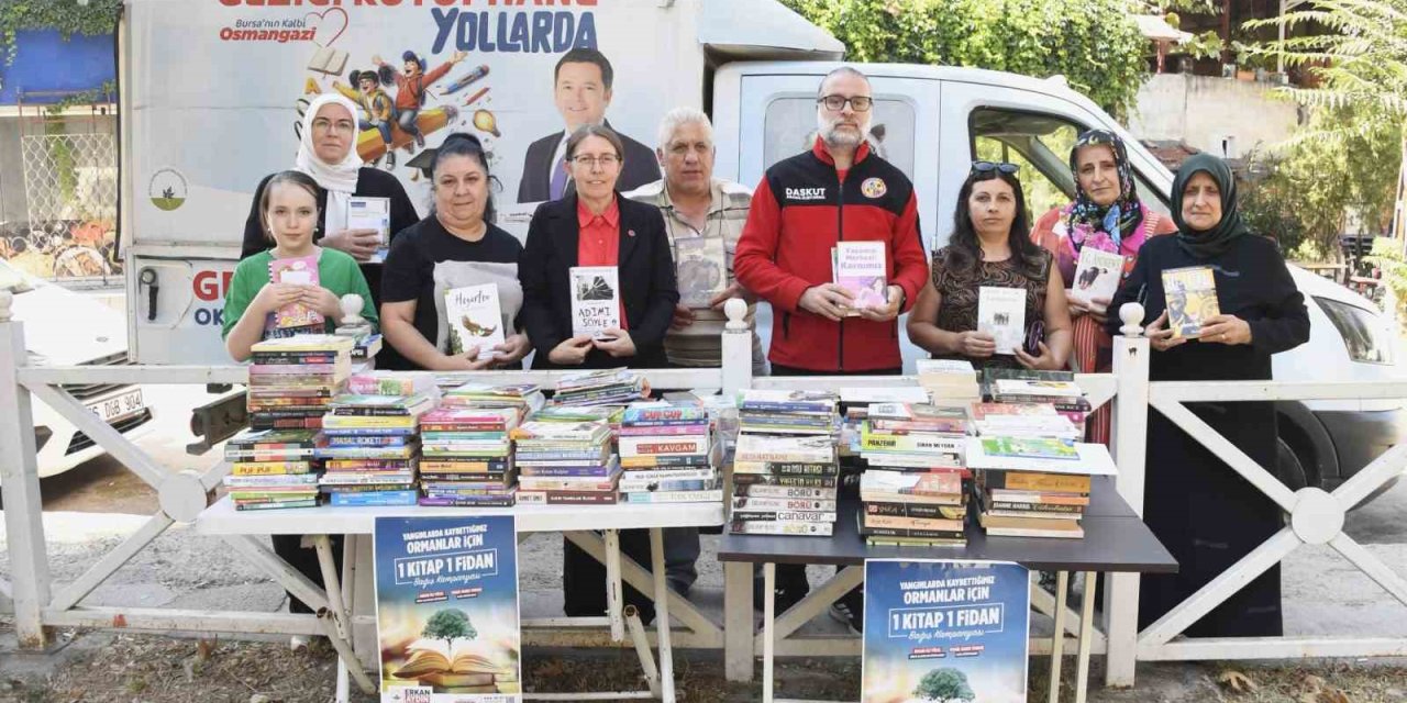 Yanan ormanları yeşerten proje