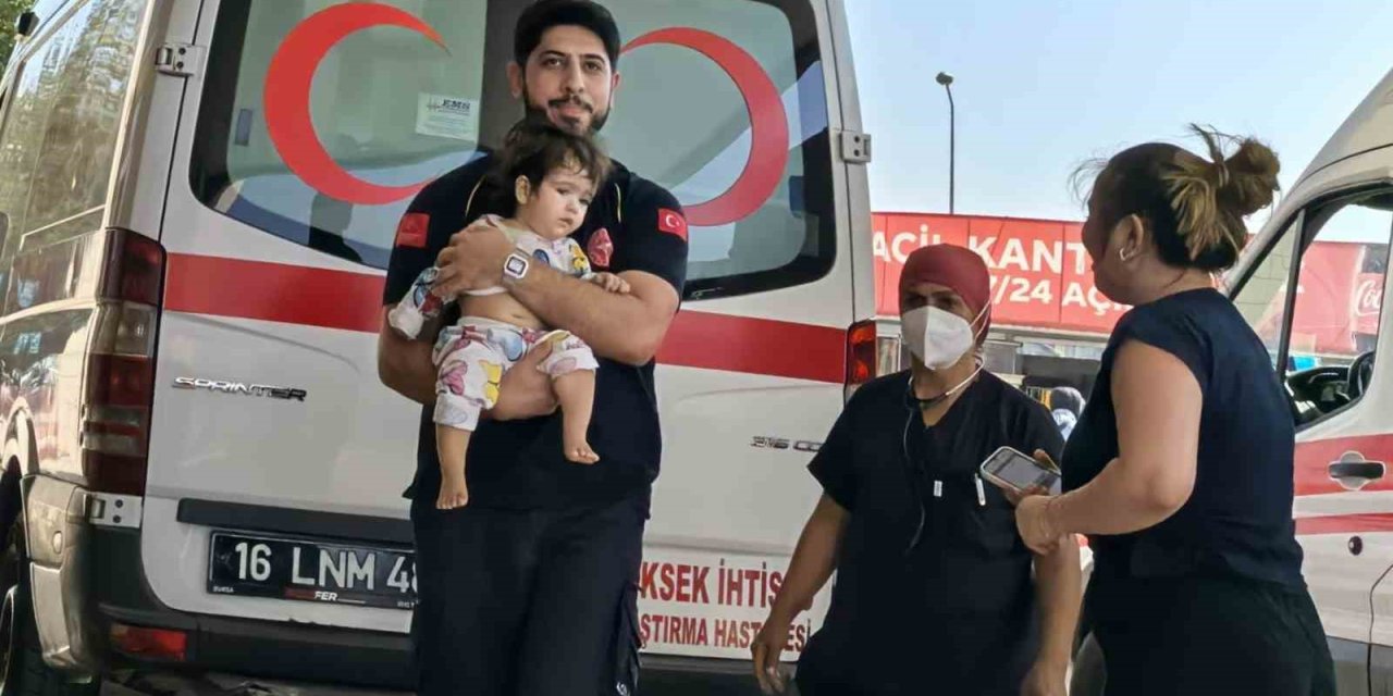 Babasının Maraş otunu yutan 1 yaşındaki bebek hastanelik oldu