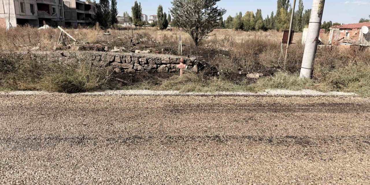 Afyon'da feci son: Yaktığı otların içerisine düştü