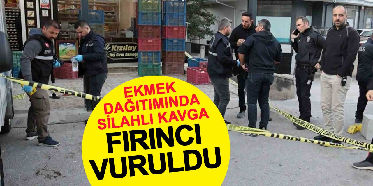 Aksaray’da ekmek dağıtımında silahlı kavga: Fırıncı vuruldu