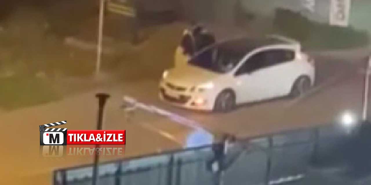 Kadını zorla araca bindirip böyle götürdü