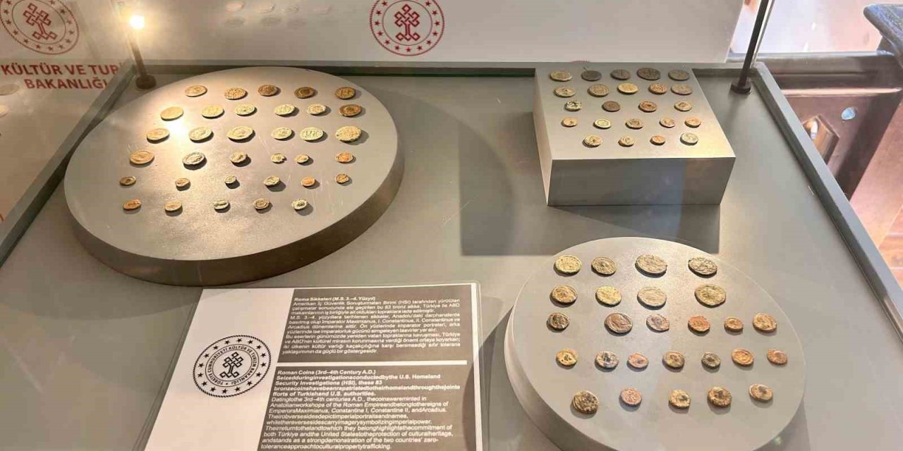 Roma Dönemi’ne Ait 83 Sikke ABD’den Türkiye’ye İade Edildi
