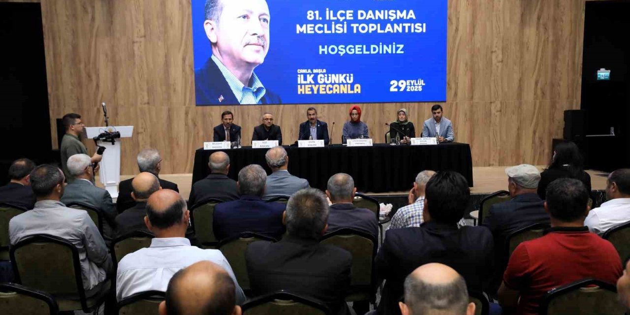 AK Parti Karatay'da 81. Danışma Meclisi Toplandı: Türkiye Yüzyılı Vurgusu