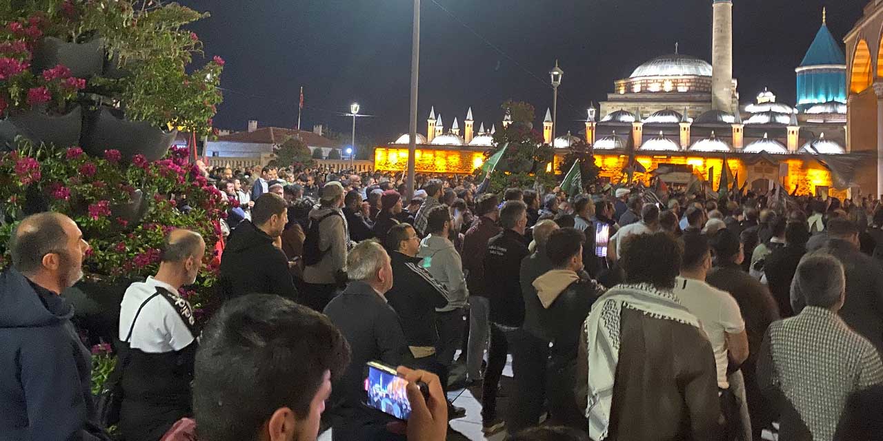 Konya’dan Gazze’ye vicdan seli: Sumud Filosu’na destek, İsrail’e öfke büyüyor