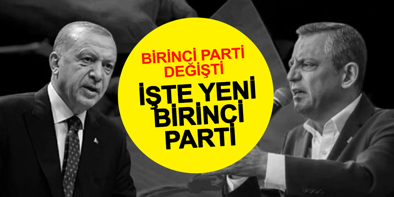 Birinci Parti Değişti! Son Anket Yayınlandı