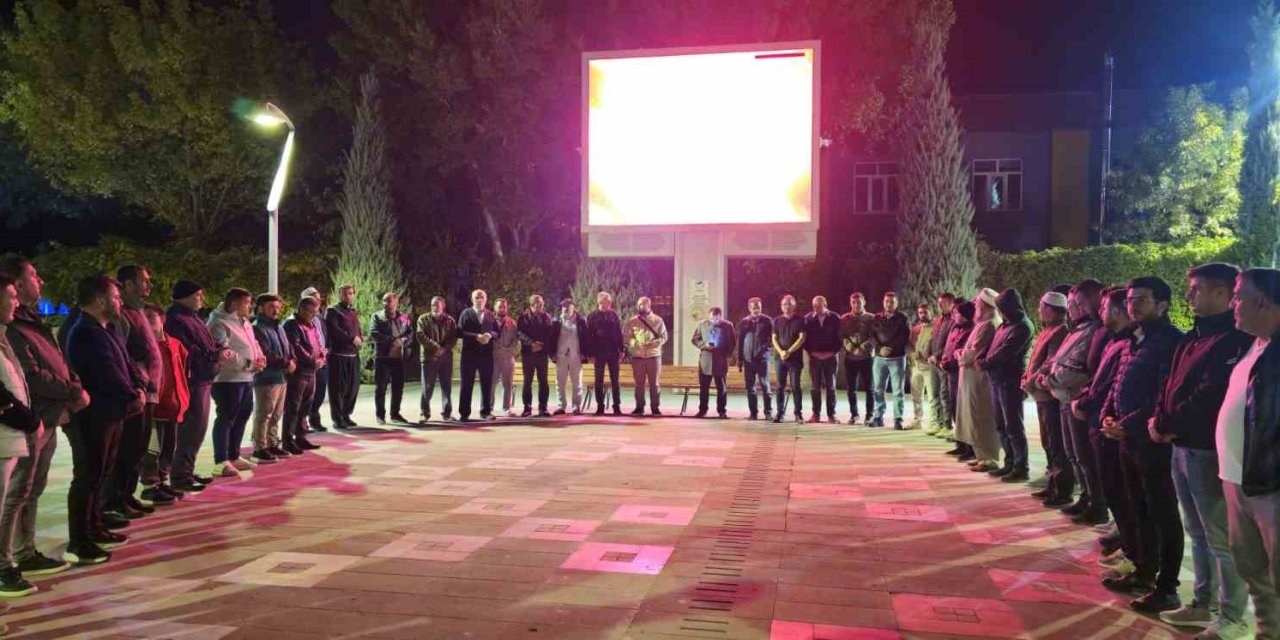 Karapınar’dan Sumud Filosu’na destek