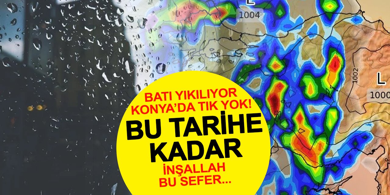 Konya 8 Ekim’de Sağanak Yağışa Hazırlansın! Muğla Turuncu, 8 İl Sarı Kodlu Uyarı