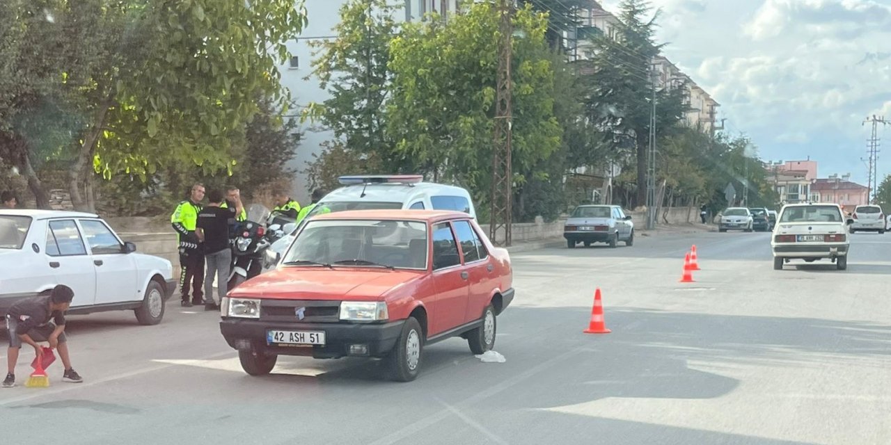 Otomobilin çarptığı 8 yaşındaki çocuk yaralandı