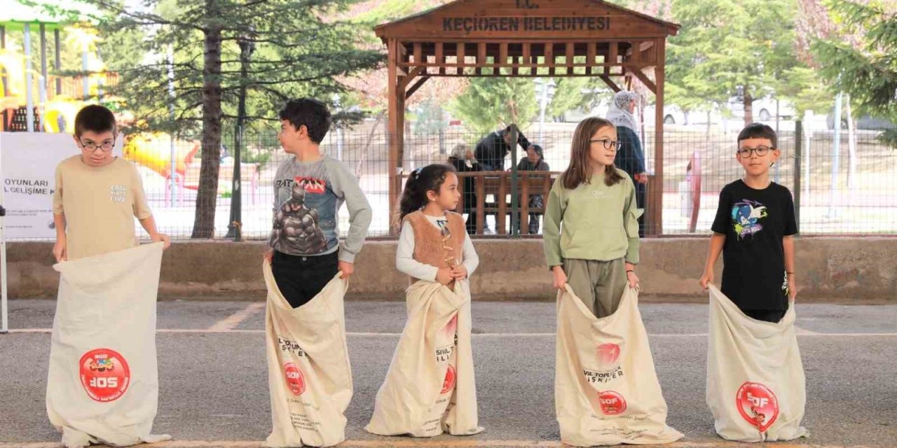 Sokak Oyunları Festivali Renkli Görüntülere Sahne Oldu