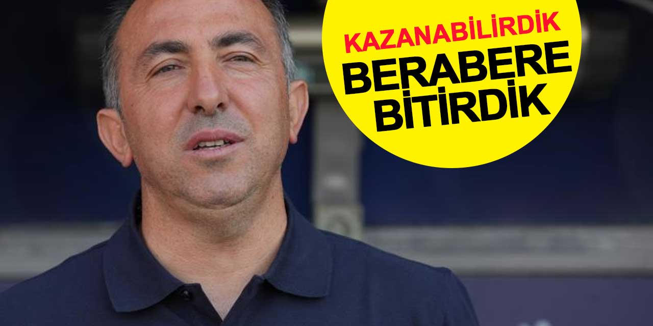 Recep Uçar: Kazanabileceğimiz Maçı Beraberlikle Tamamladık