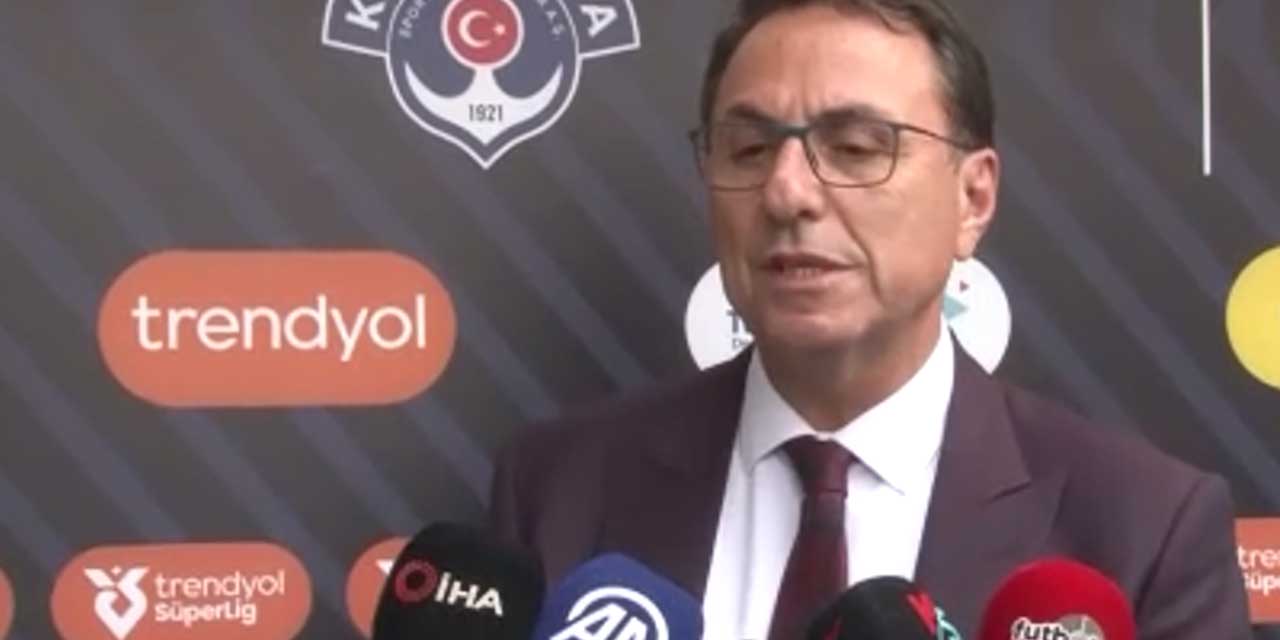 Konyaspor Genel Sekreteri Cengiz Yönet hakem kararlarını eleştirdi