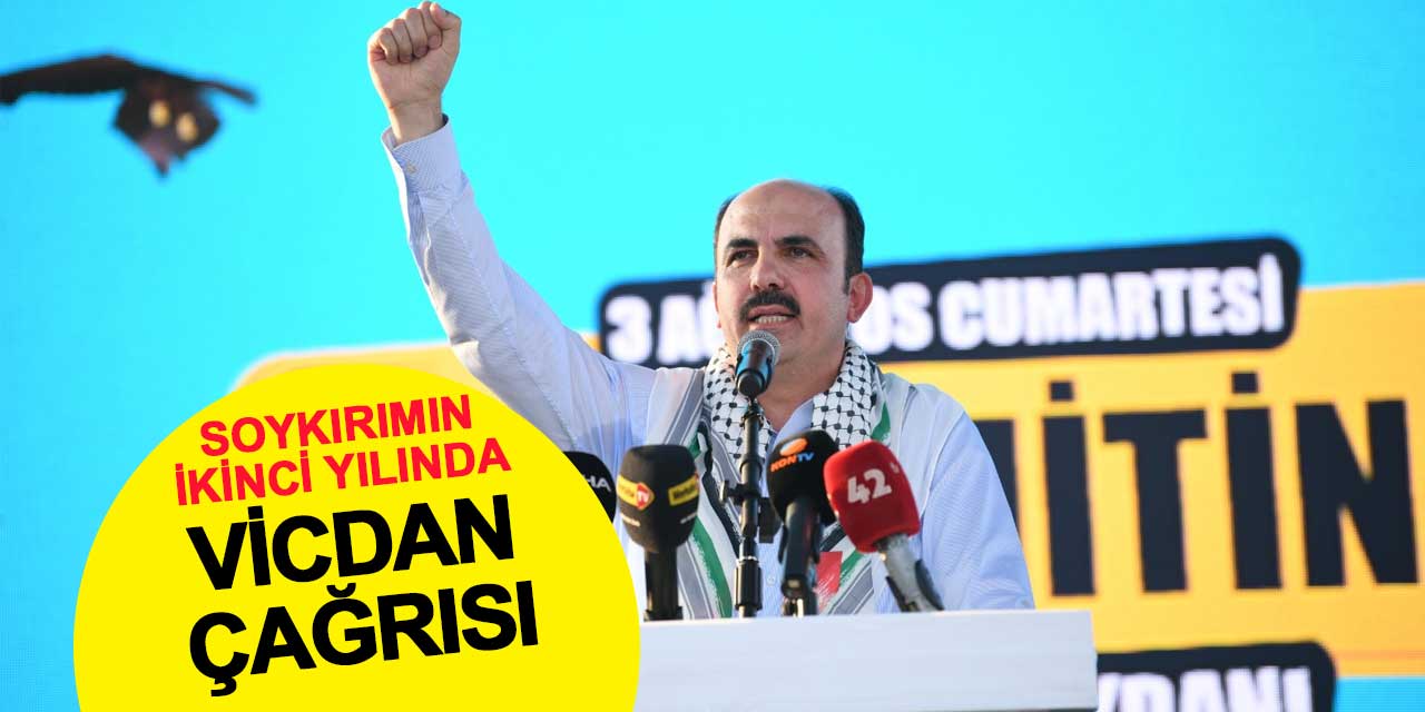 Başkan Altay'dan soykırımın ikinci yılında Gazze çağrısı