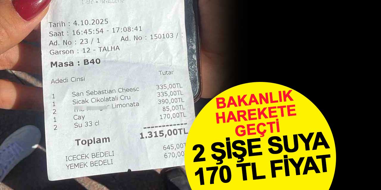 Fahiş fiyatlı su satışına Bakanlık el attı: Ülke çapında denetim