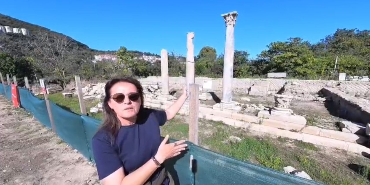 Amasra Antik Kenti Ören Yeri Olma Yolunda: Yedi Sütun Ayağa Kalkıyor