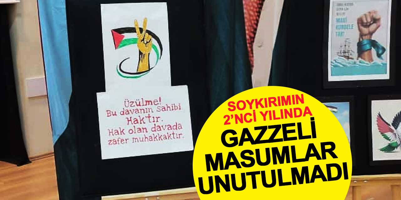 Soykırımın 2’nci yılında Gazzeli masumlar unutulmadı