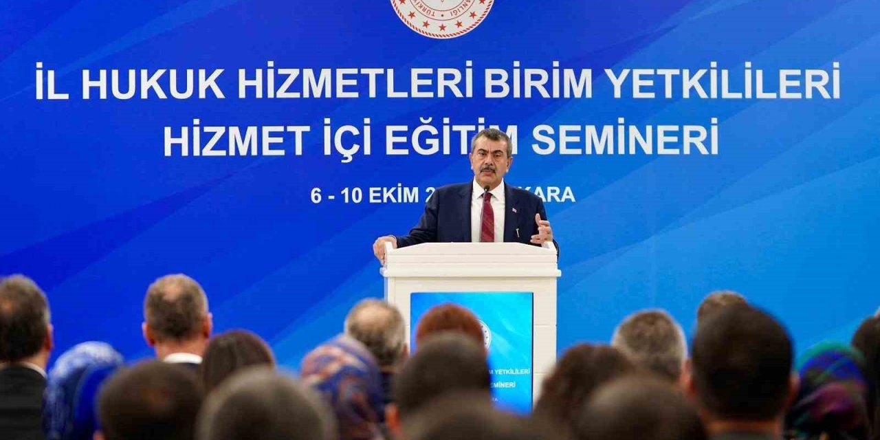 Bakan Tekin: Hiçbir öğrencimizin geride kalmadığı bir eğitim sistemi için çalışıyoruz