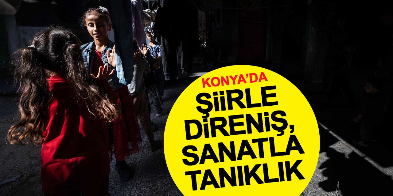Konya’da Gazze İçin İki Anlamlı Etkinlik: Şiirle Direniş, Sanatla Tanıklık