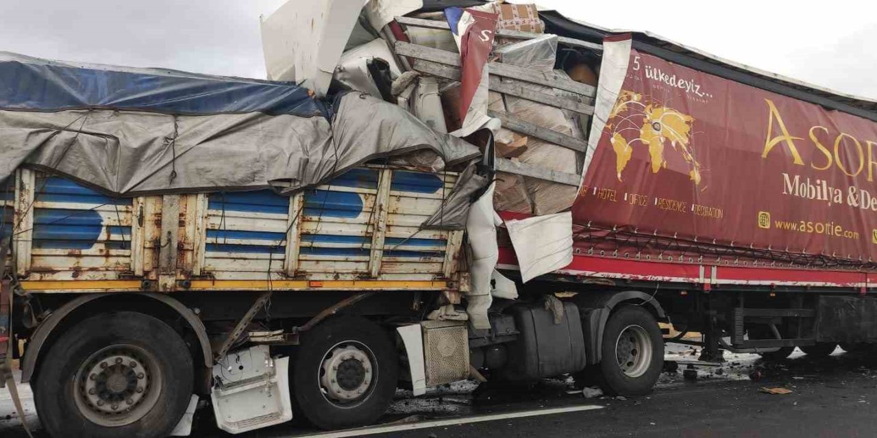 Konya'da bir tır kazası daha