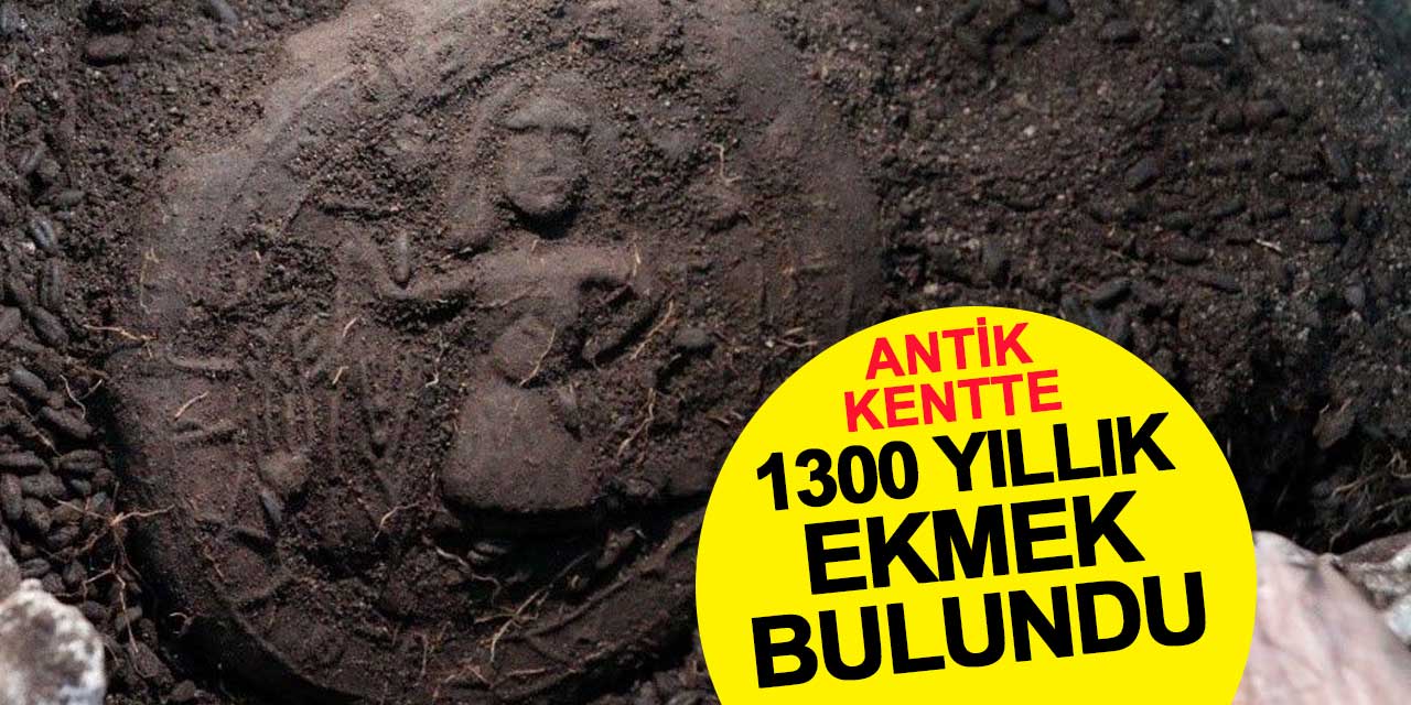 Antik Kentte 1300 Yıllık Bezemeli Arpa Ekmekleri Bulundu