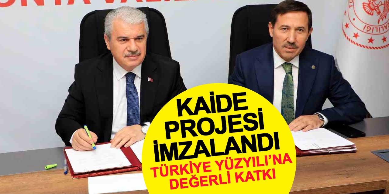 Karatay’dan Türkiye Yüzyılı’na Değerli Katkı: KAİDE Projesi İmzalandı