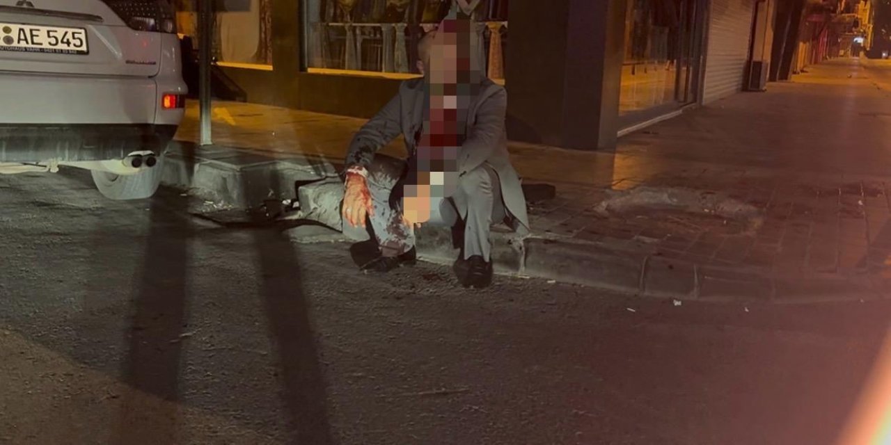 Kayseri'de ortalık karıştı! Yaralılar tedaviyi bırakıp şüphelileri bekledi