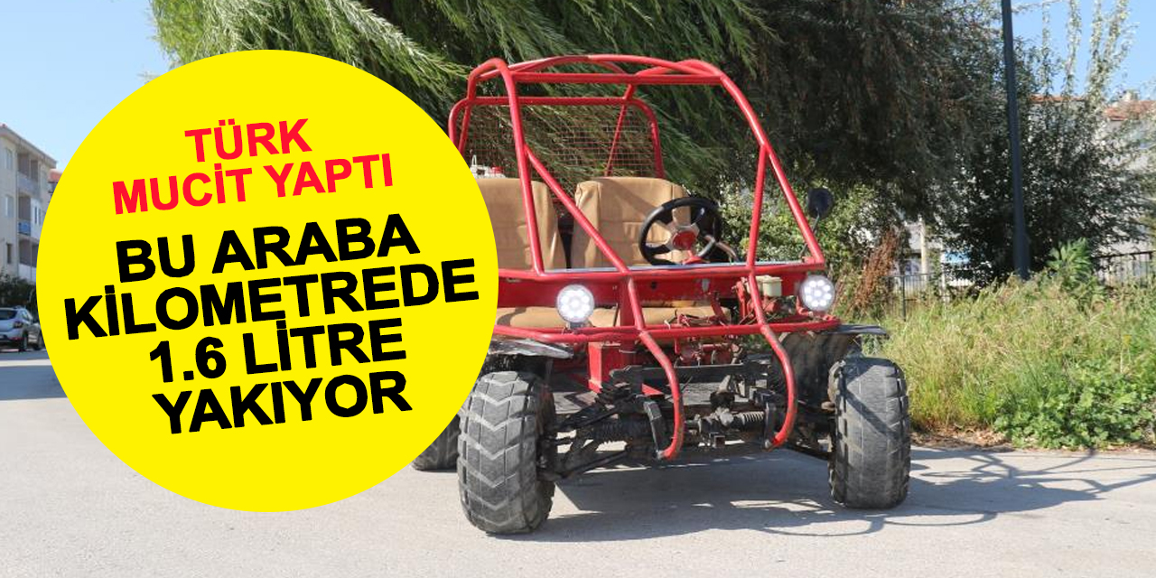 Hurda Parçalardan Otomatik Vitesli Araç Üretti: 5 Litreyle 370 Kilometre Yol Gidiyor