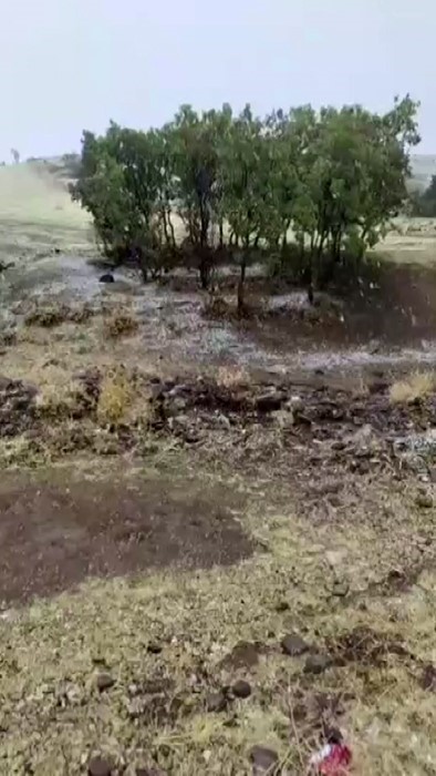 Aksaray'a kar yağdı