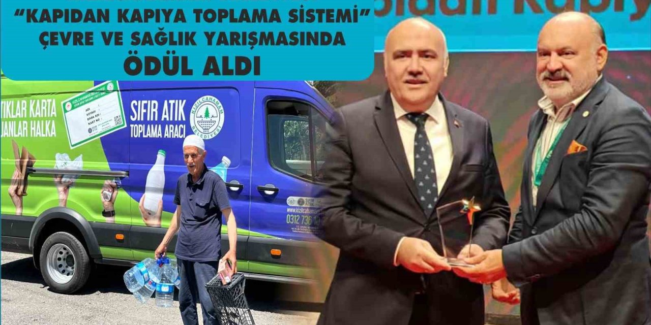 'Kapıdan Kapıya Toplama Sistemi' ödül aldı