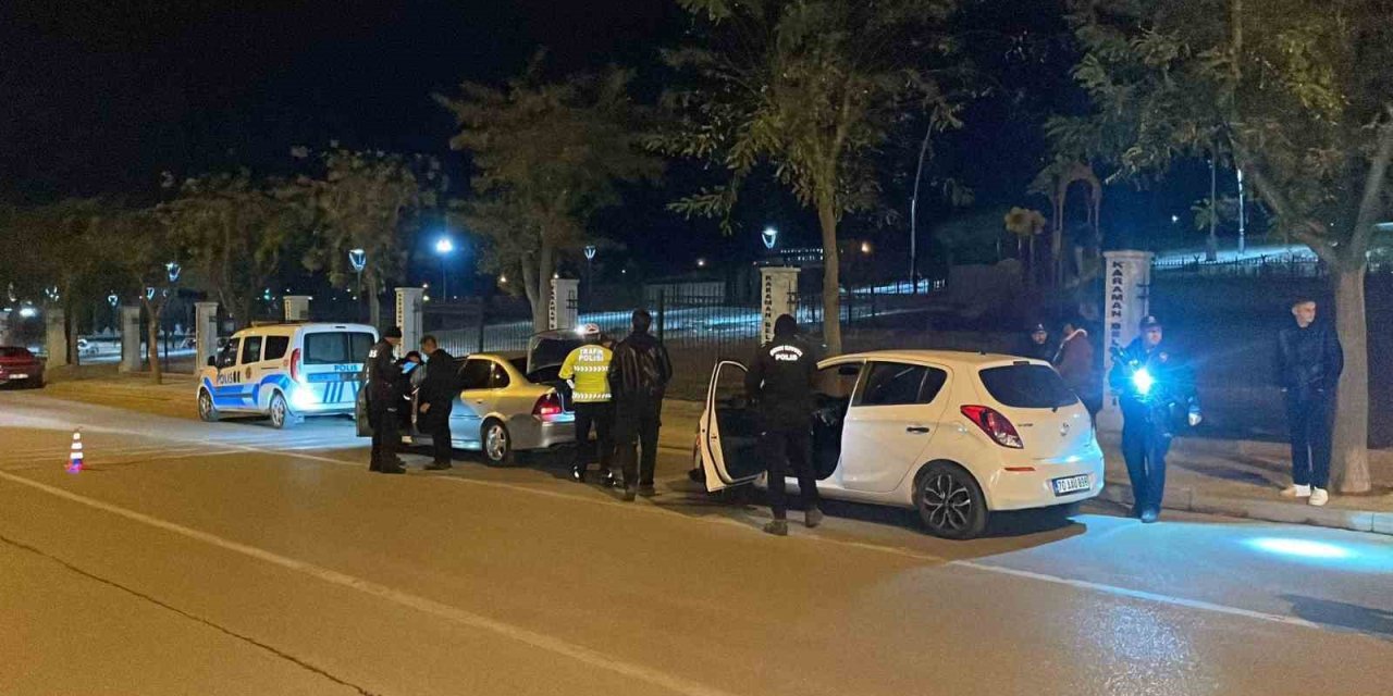 Karaman kent merkezinde ’şok’ uygulama