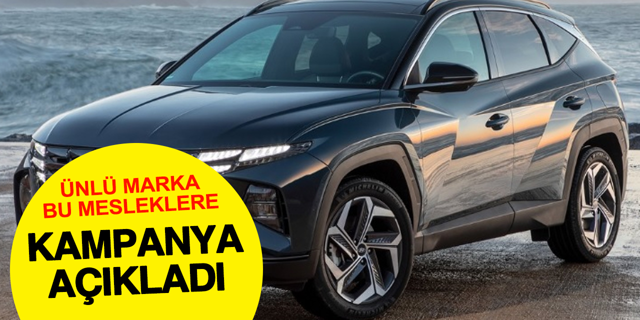 Hyundai'den Meslek Gruplarına Özel İndirim Kampanyası: Tucson Modellerinde %2 Fırsat!