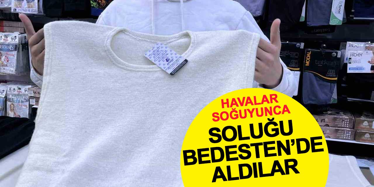 Soğuklar kapıda: Üşüyen Konyalı soluğu Bedesten'de aldı