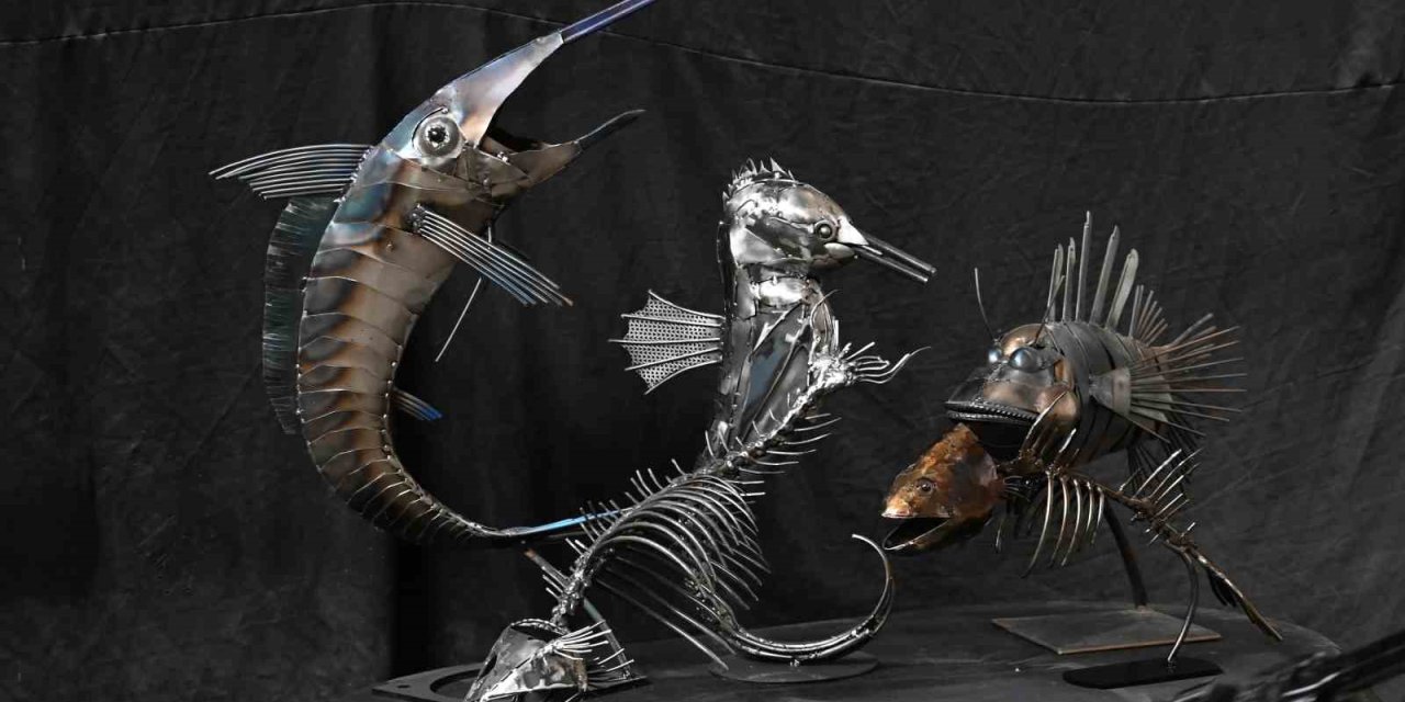 Balıkçılıktan heykelciliğe uzanan ilham