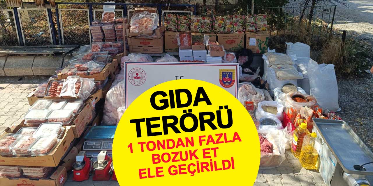 Ankara'da Gıda Terörü: 1 Tondan Fazla Bozuk Et Ele Geçirildi