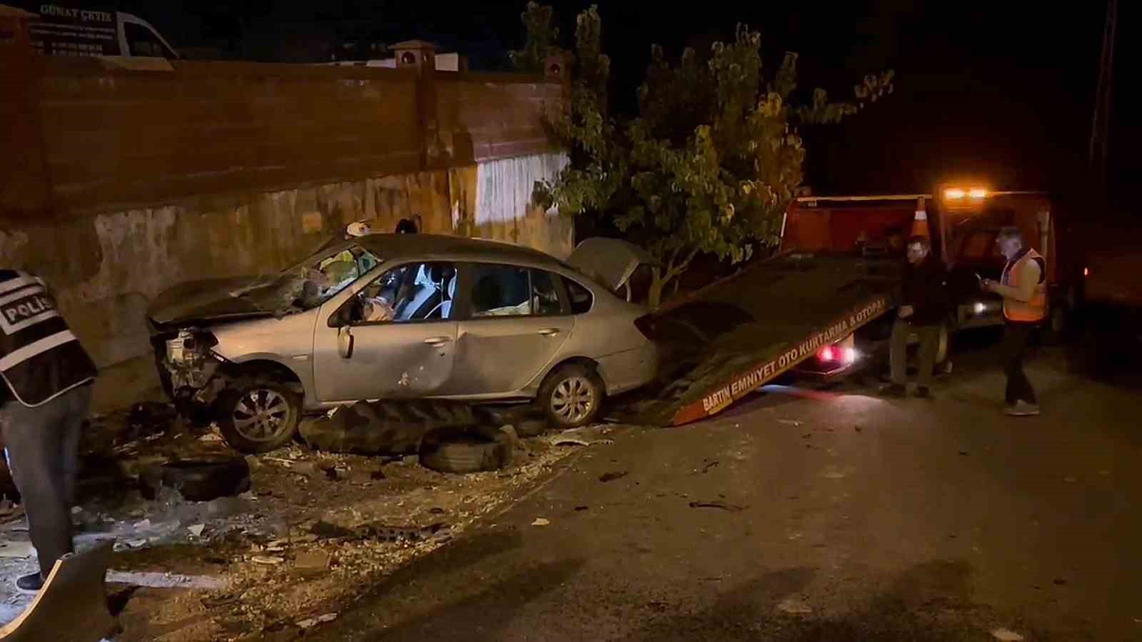 Abi bana çarptı baktım uçuyor! Bartın'daki kazada ilginç anlar