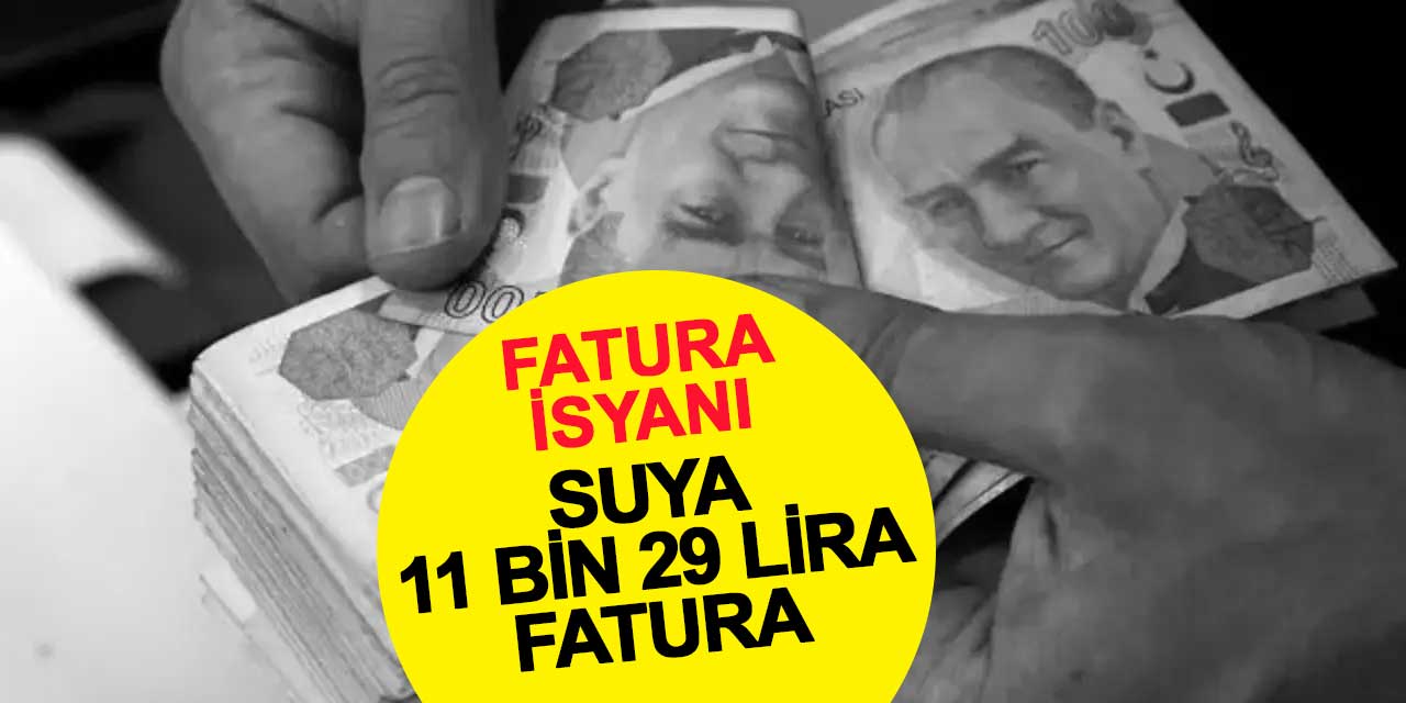 Başkent'te Su Faturası Şoku: ASKİ'den 4 Aylık Tüketim İçin 11 Bin Lira! Vatandaş İsyan Etti