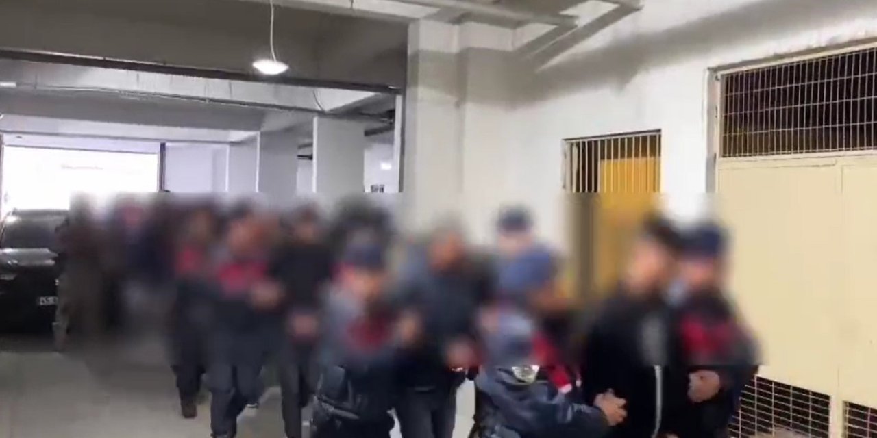 Manisa Soma'da yine kapılar kırıldı tefecilere baskın yapıldı! Adliye koridorları doldu