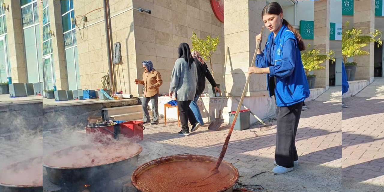 Konya'nın gençleri üretip paylaştı