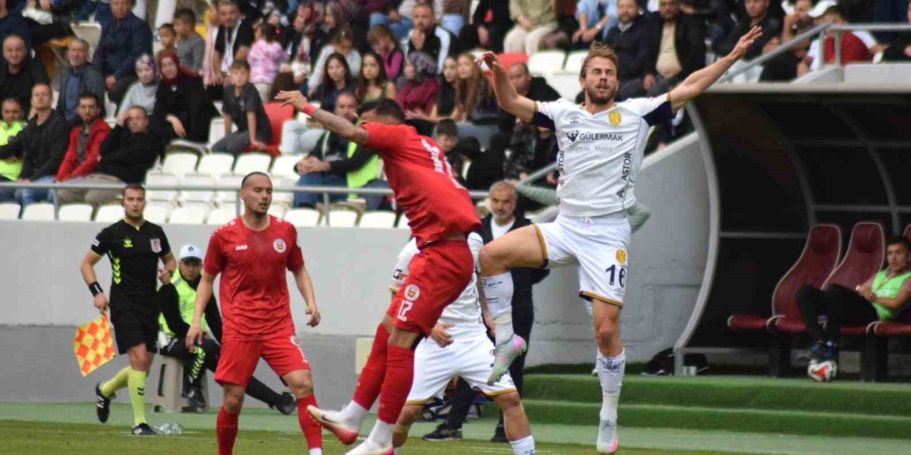 Karaman Ankaragücü'ne kafa tuttu sonunu getiremedi