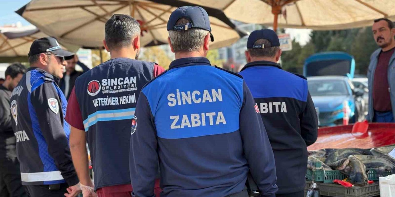 Ankara'da balık tezgahlarına tazelik ve hijyen denetimi