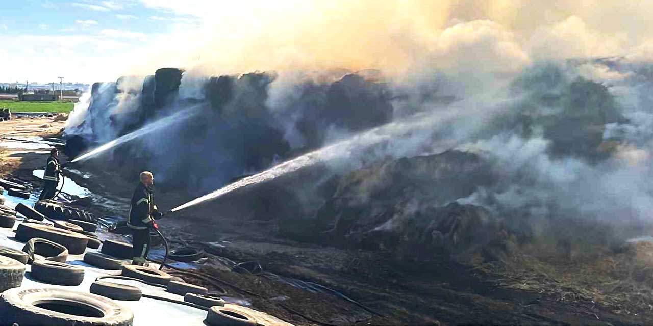 Ateş Düştüğü Yeri Yaktı: 300 Ton Hasat Alevlerle Yok Oldu