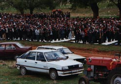 Akören'de yağmur duası vardı