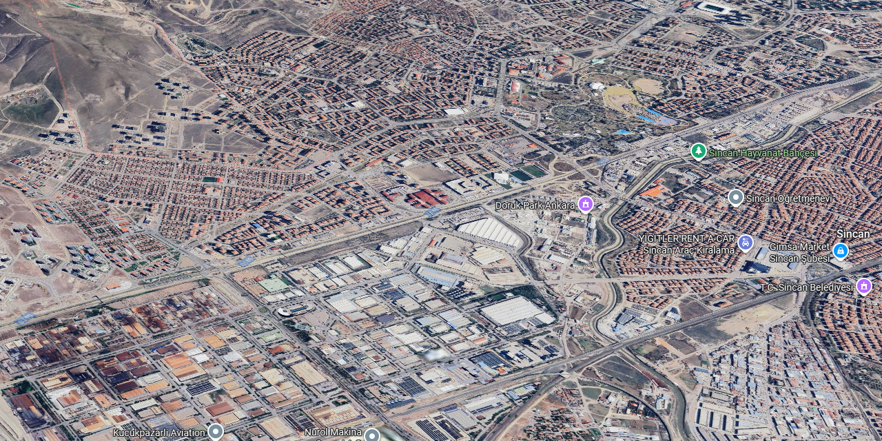 Sincan’daki Cep Otoparkı Emniyet Hizmet Alanına Dönüştürülüyor