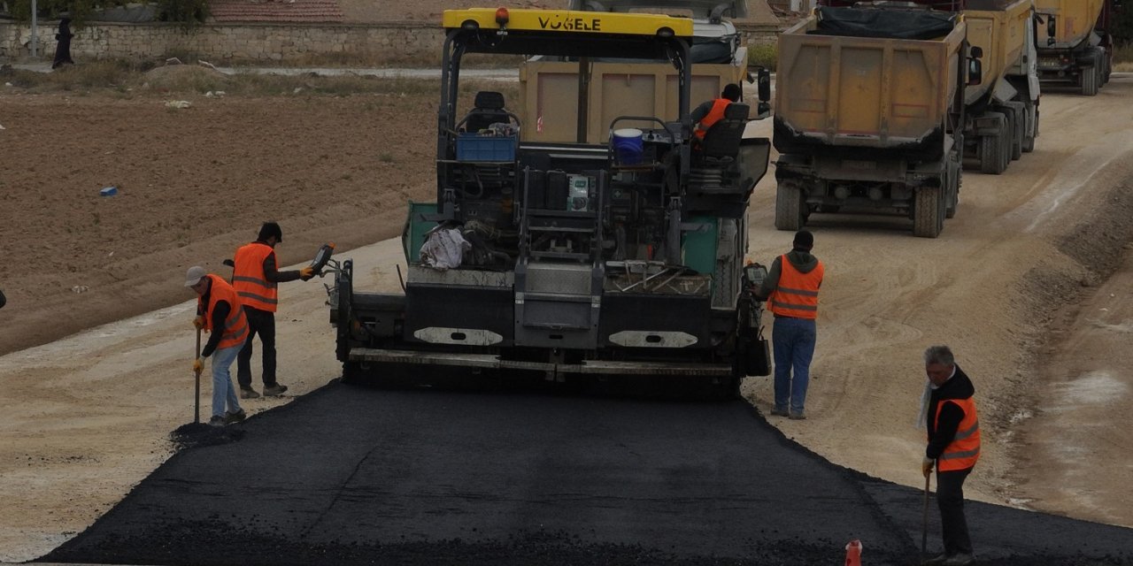 Selçuklu'da Ulaşım Güçleniyor: Stratejik Bağlantı Yolu Asfaltlandı