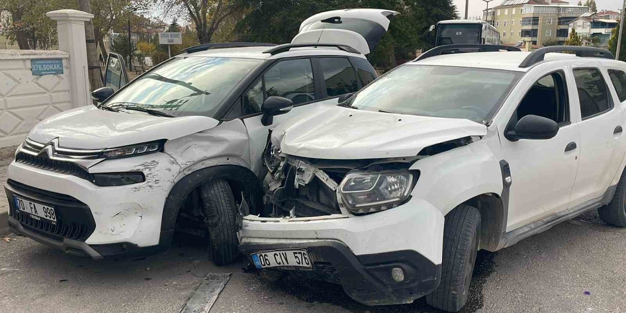 Karaman’da cipler çarpıştı: 1 yaralı