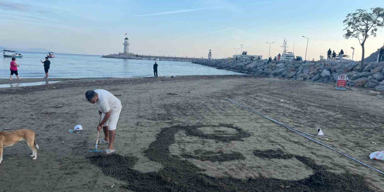 Farajollah Bagheri, Alanya Kumlarına Barış Manço'yu Çizdi