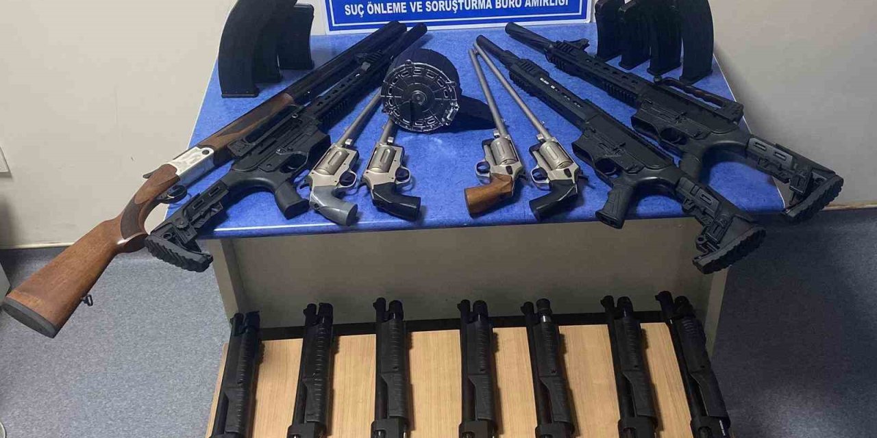 Seydişehir’de usülsüz üretim tüfek sevkiyatına darbe