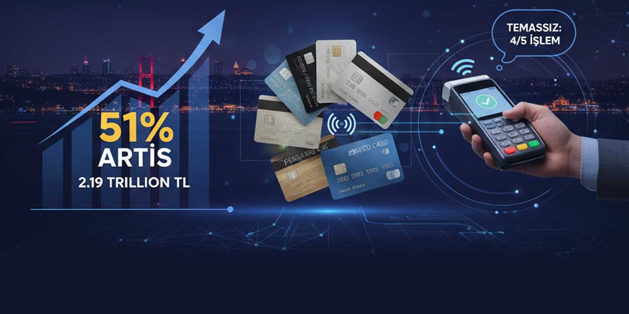 Kartlı Ödemeler Rekor Kırdı: Eylül Ayında 2,19 Trilyon TL'lik İşlem Hacmi!