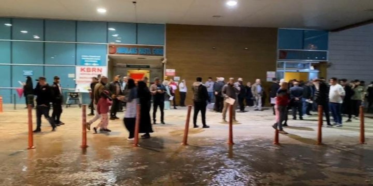 Bursa’da depremde panik anları kamerada