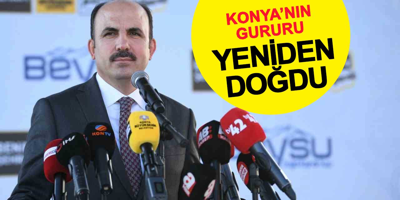 Konya'nın Gururu Beysu Yeniden Doğdu! Dev Tesis Hizmete Açıldı